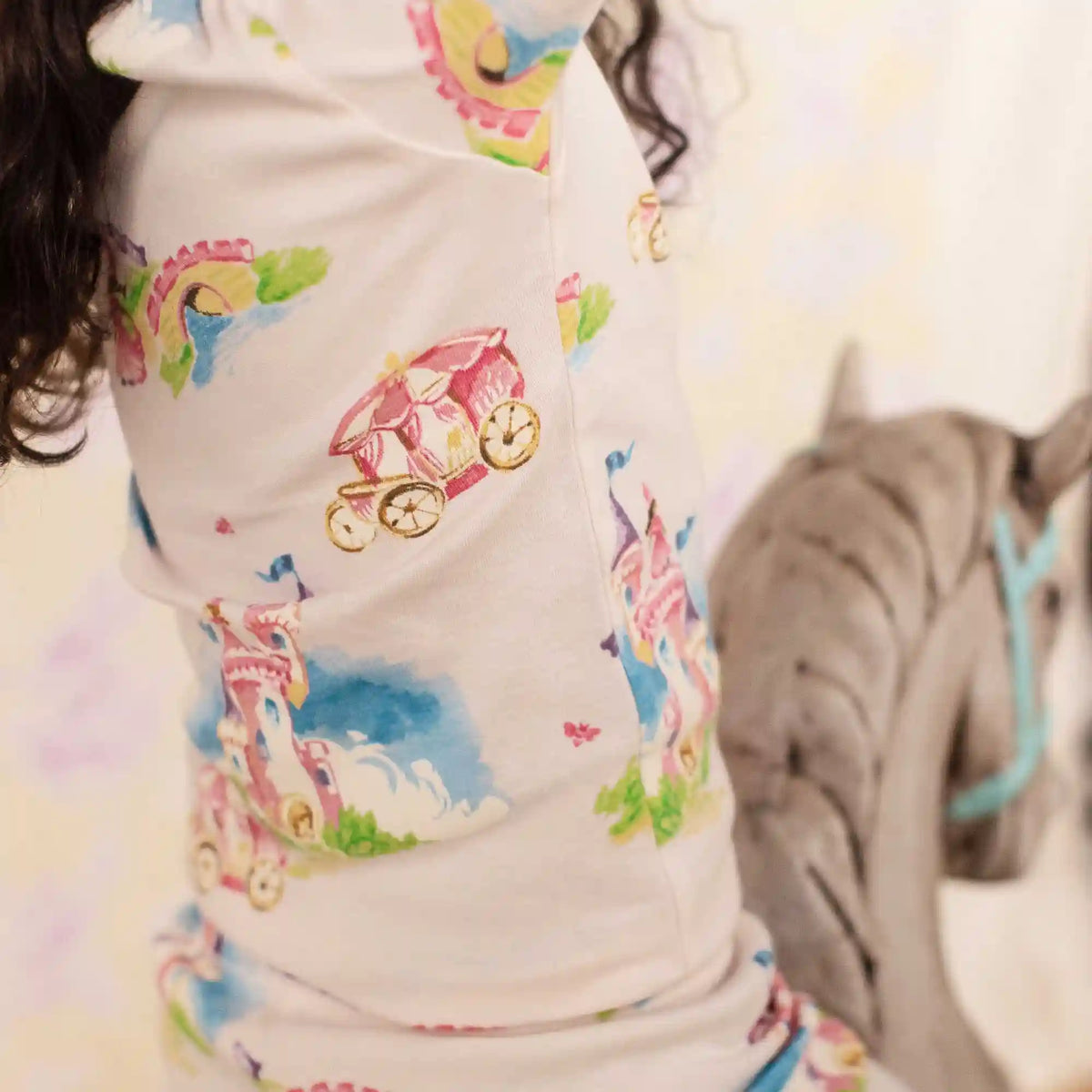 Pretty Princess Organic Cotton Two-Piece Pajamas