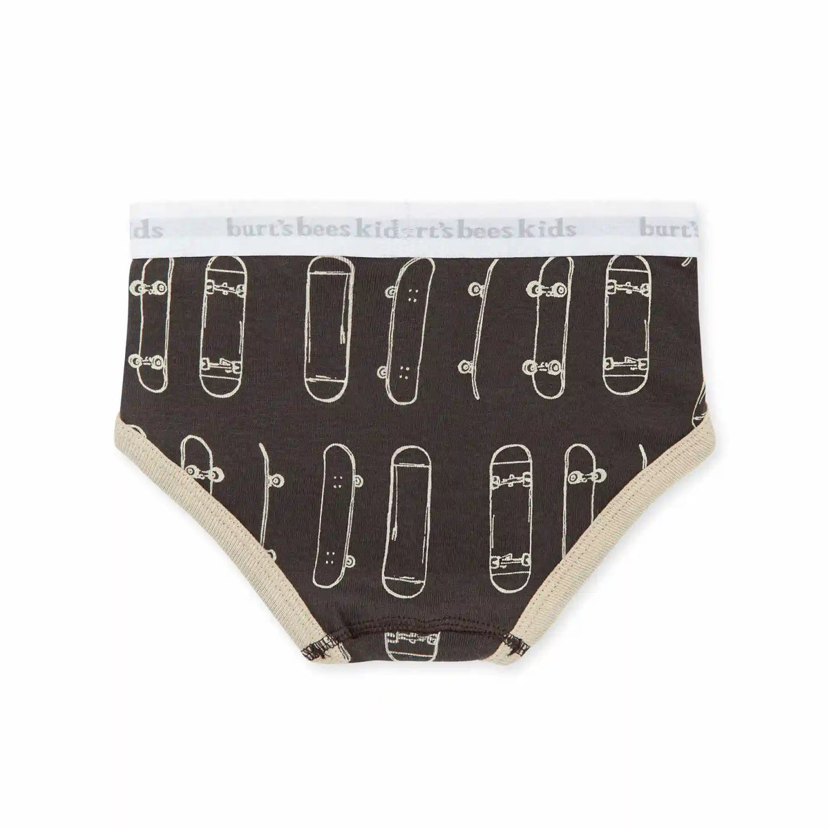 Guitars & Skateboards Organic Cotton Toddler Boy Underwear 5 Pack