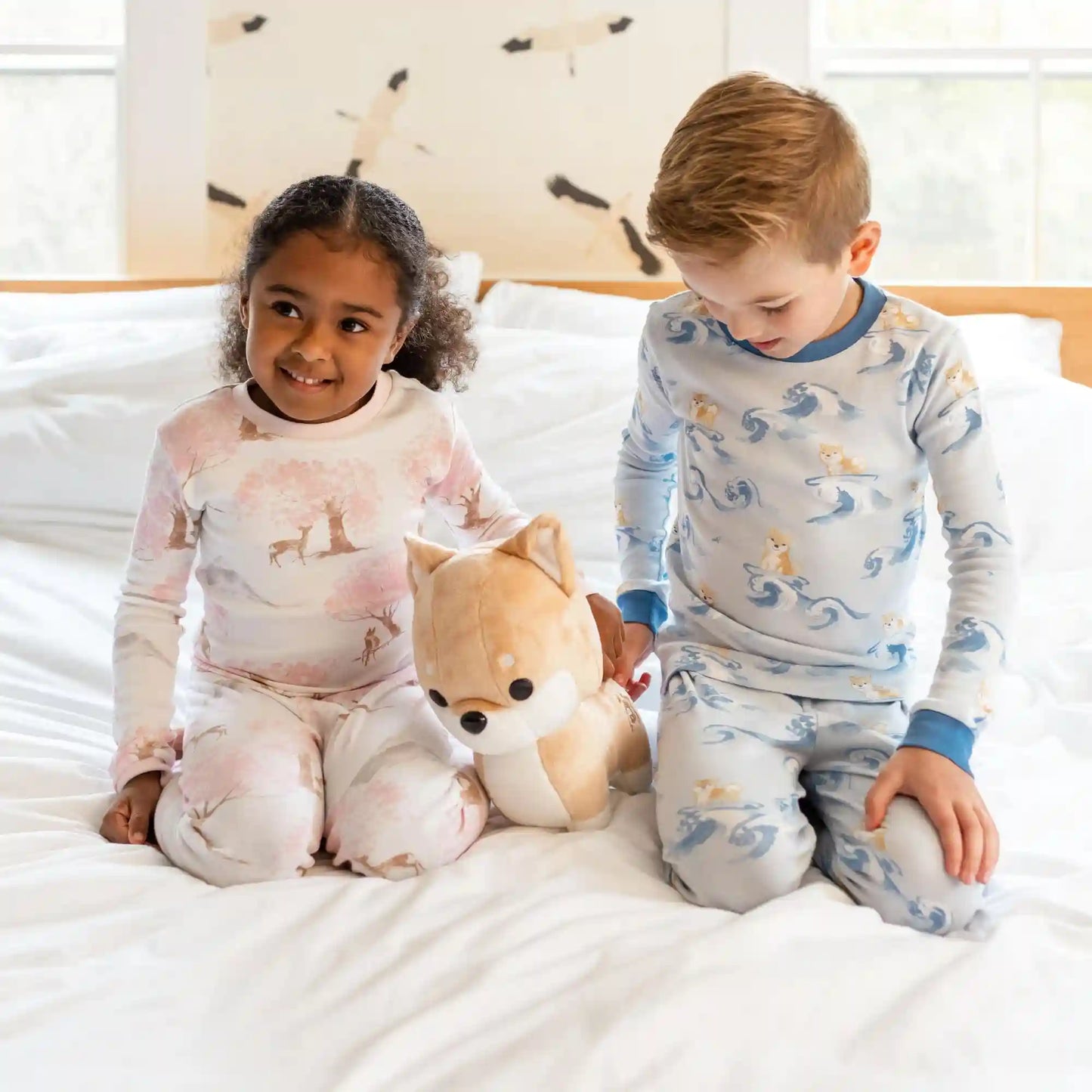 Cherry Blossom Tree Organic Cotton Sleep & Play