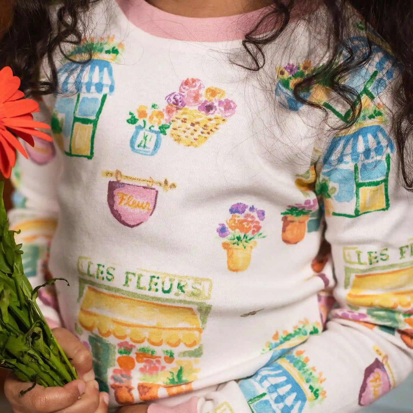 Les Fleurs Organic Cotton Sleep & Play