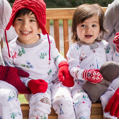 Ski Slopes Family Matching Pet Bandana