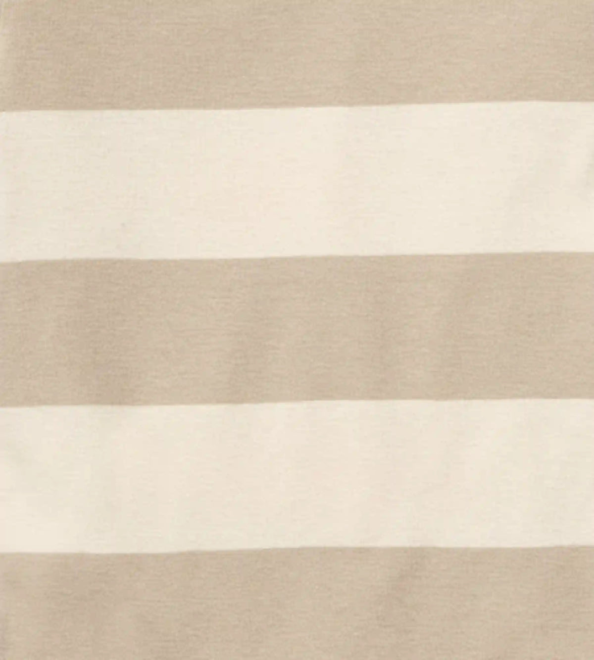Mommy & Me Rugby Stripe Organic Cotton Two-Piece Pajamas - Oat