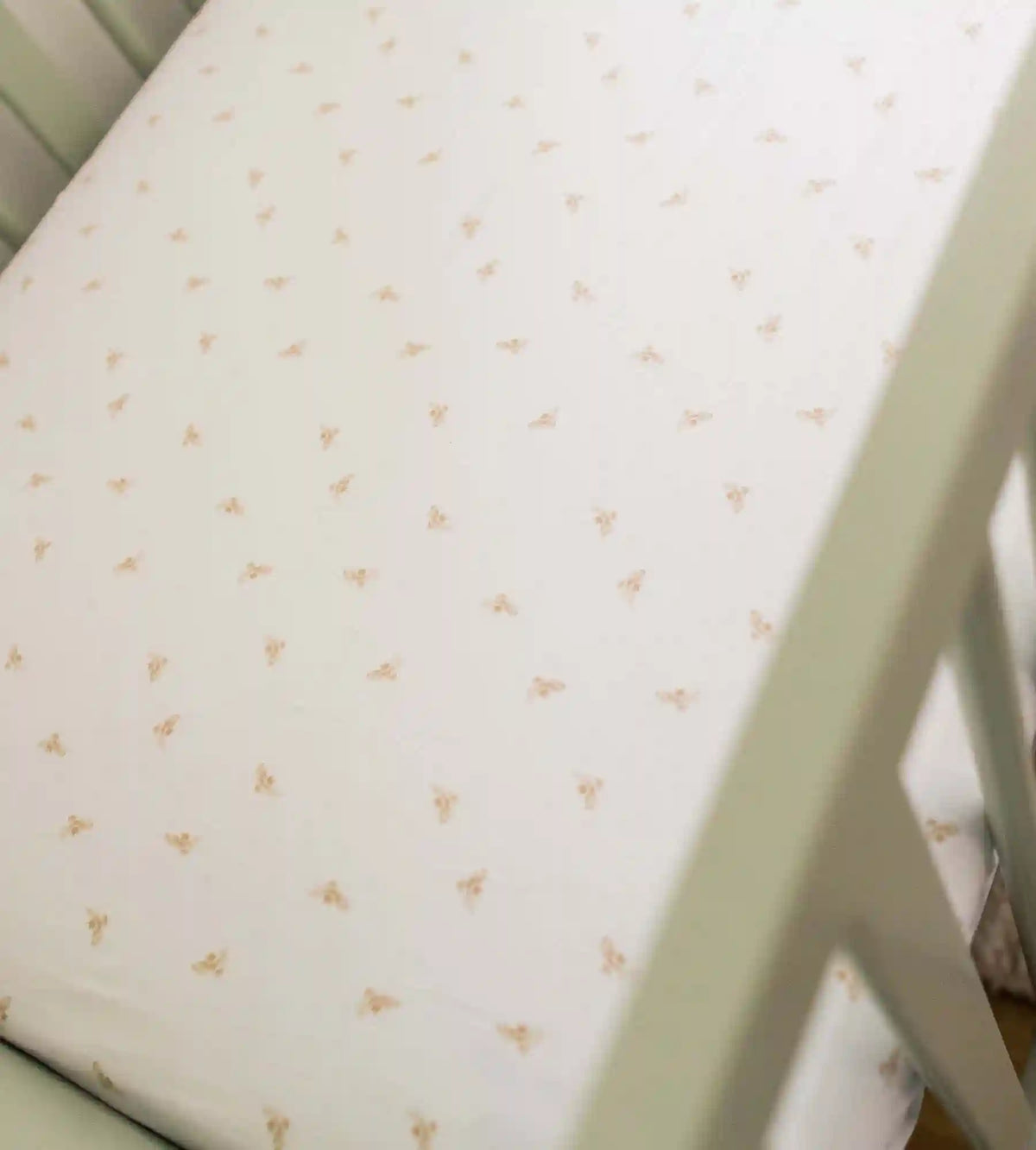 Golden Bee Organic Cotton BEESNUG® Fitted Crib Sheet - Hummus