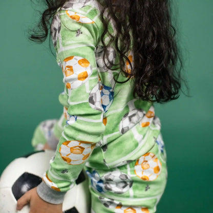Soccer Field Organic Cotton Sleep & Play