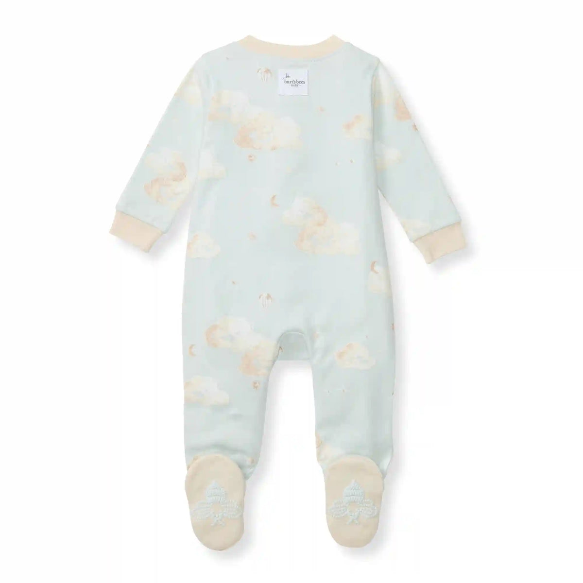 Good Night Sky Organic Cotton Sleep & Play - Ice Flow