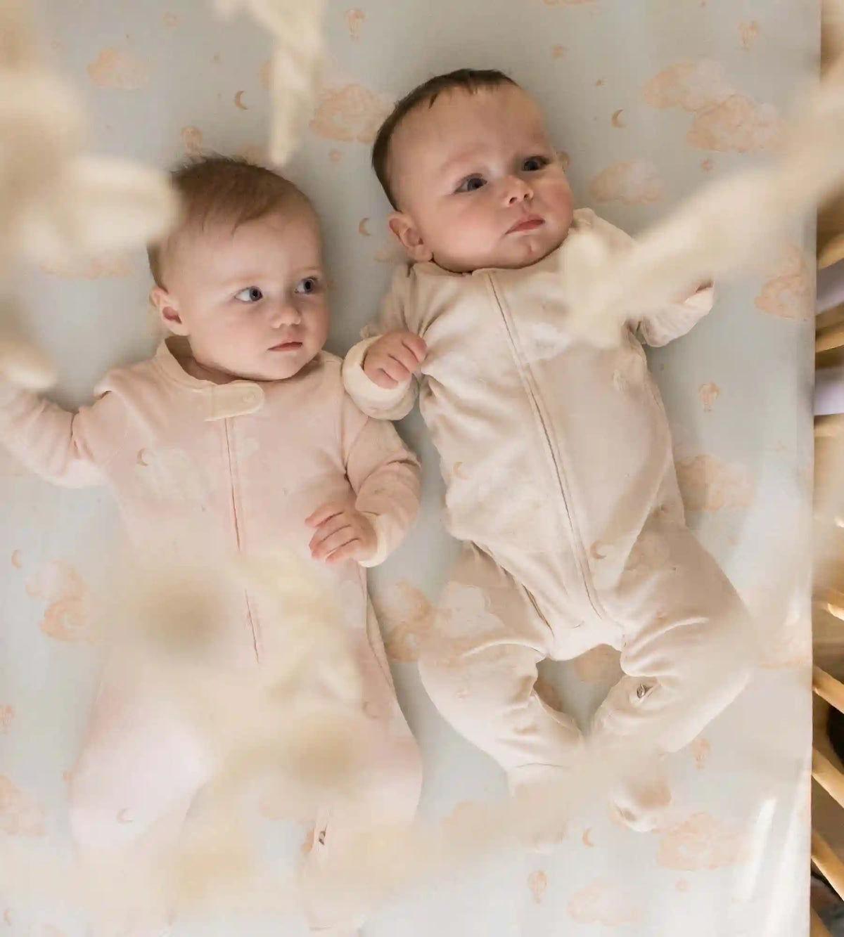 Good Night Sky Organic Cotton Sleep & Play - Ranunculus