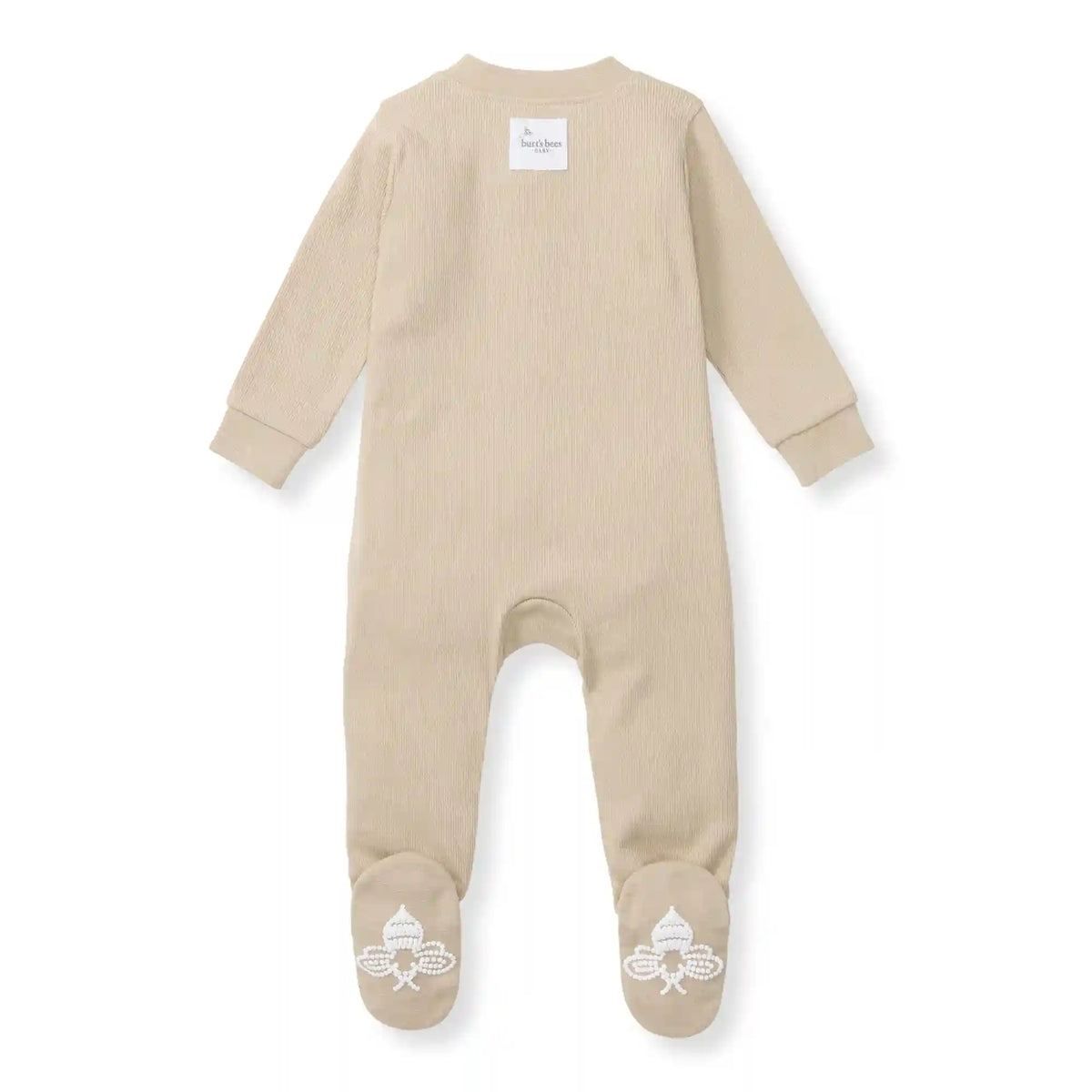 Solid Rib Organic Cotton Sleep & Play - Hummus