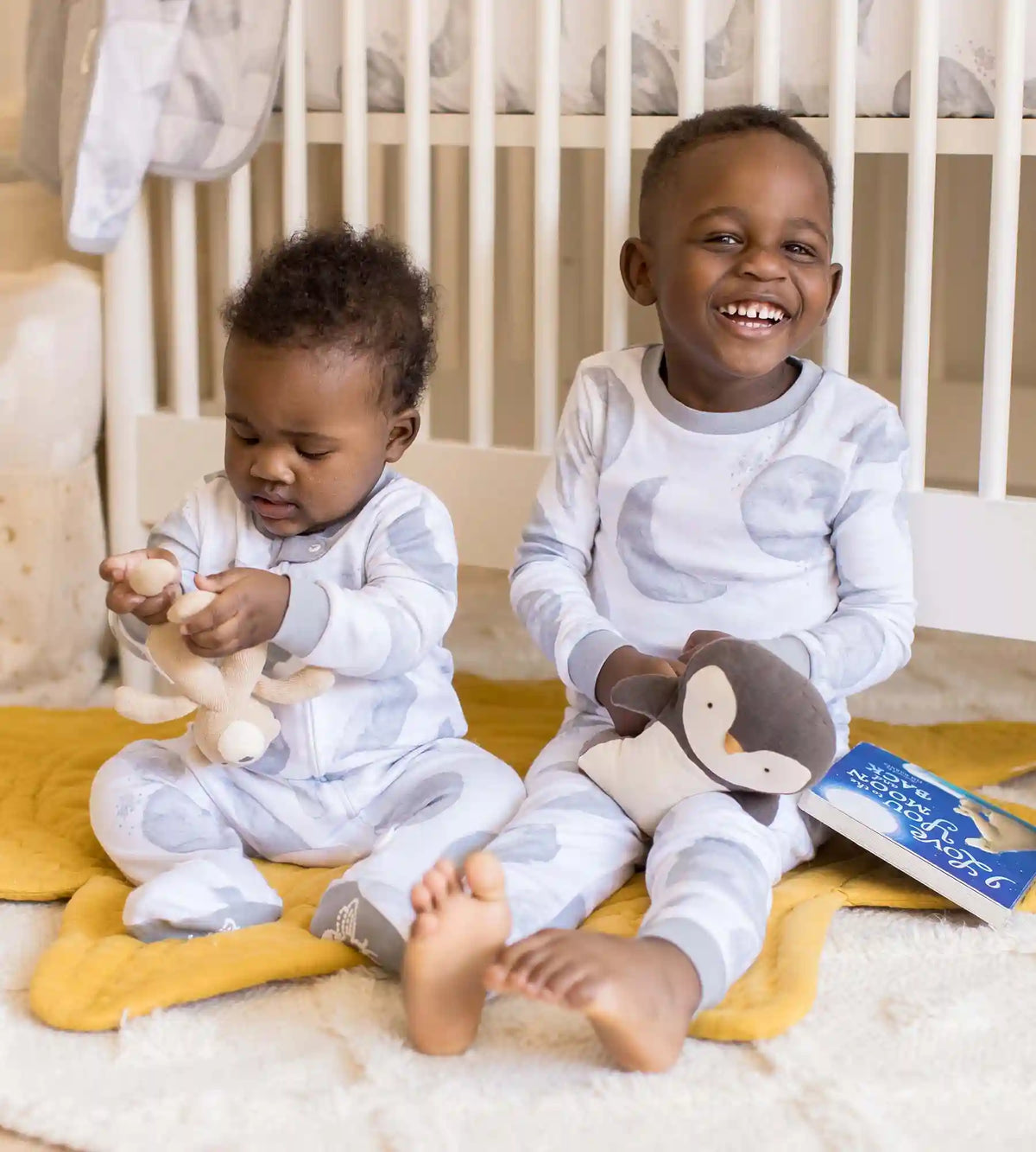 Hello Moon Quarry Organic Cotton Two-Piece Pajamas