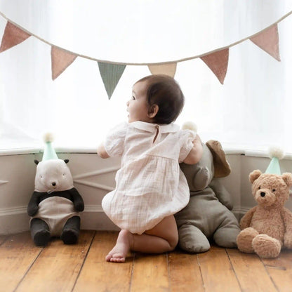 Baby Girl Classic Gauze Bubble Romper