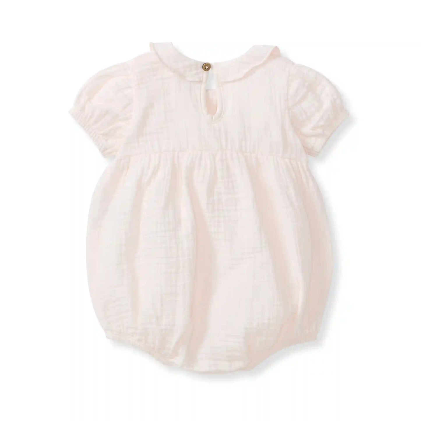 Baby Girl Classic Gauze Bubble Romper