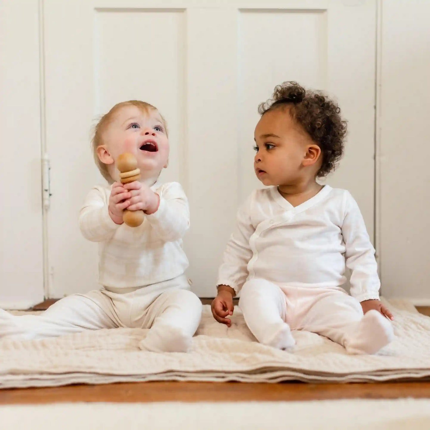 Origami Baby 3-Piece Bodysuit & Pants Set