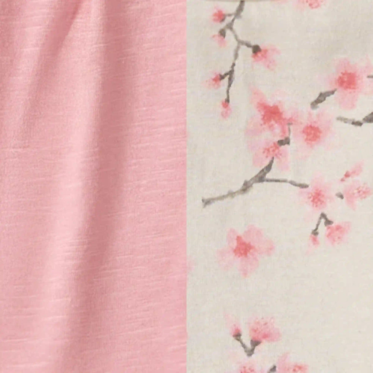 Slub Tunic & Cherry Blossoms Legging Set