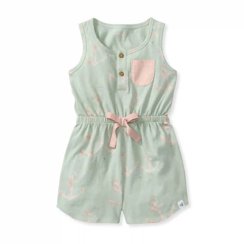 Anchors Organic Girl Romper