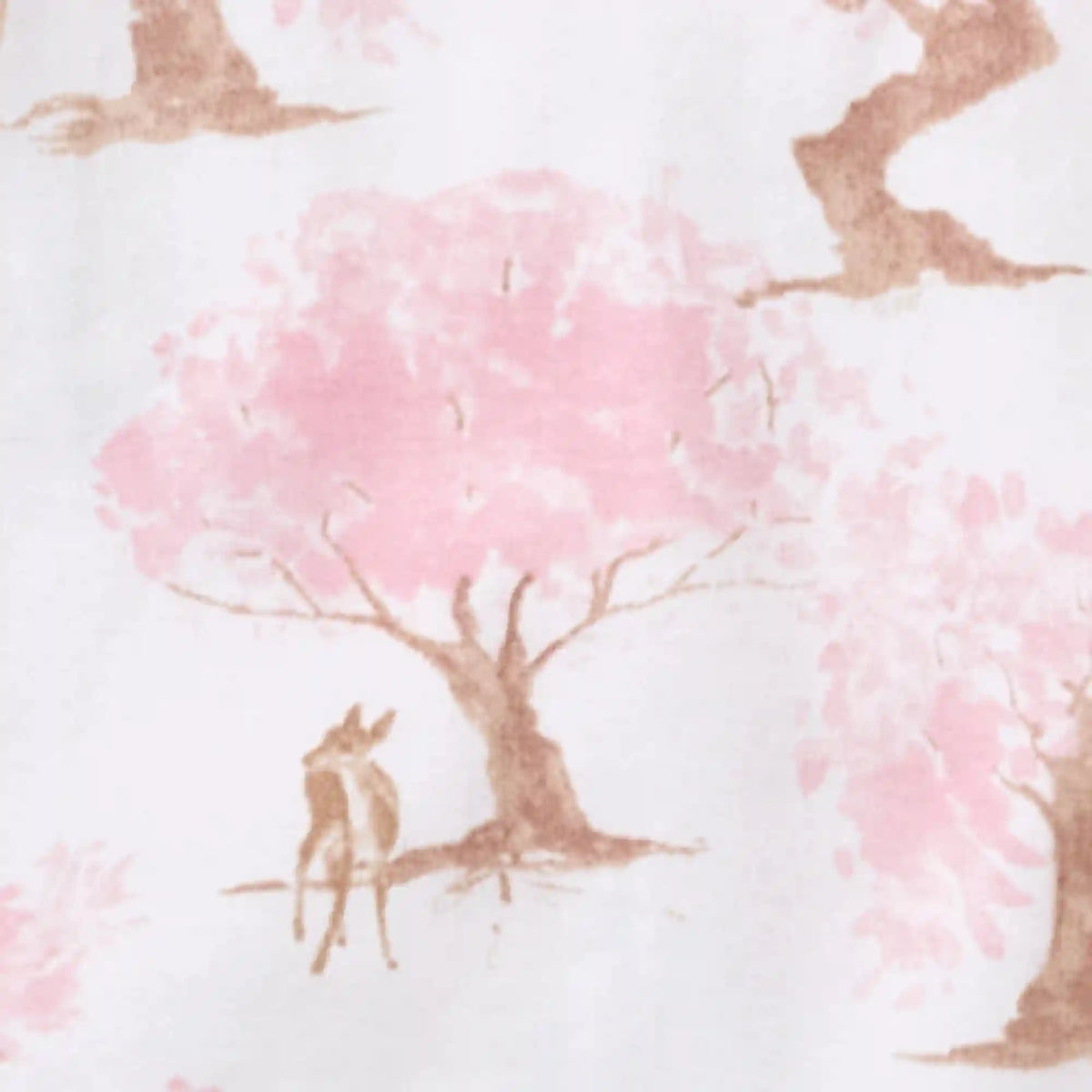 Cherry Blossom Tree Organic Cotton Two-Piece Pajamas