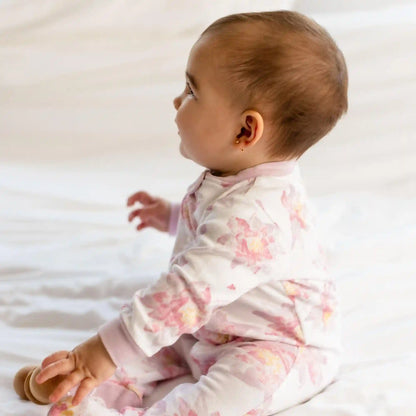 Water Lily Organic Cotton Two-Piece Pajamas