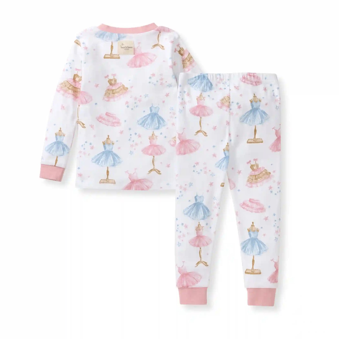 Let's Play Dress Up Organic Cotton Two-Piece Pajamas