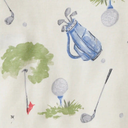 Little Golfer Organic Cotton Two-Piece Pajamas