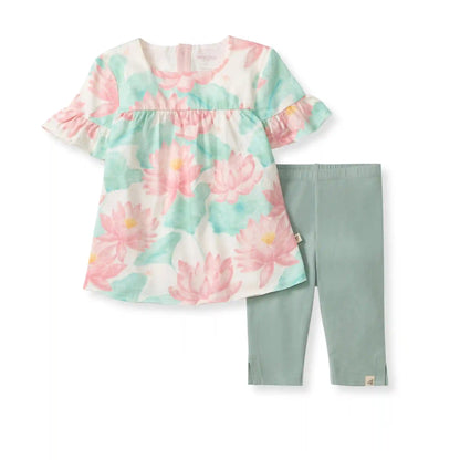 Lotus Pond Tunic & Capri Set