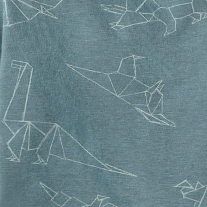 Origami Dinos Baby Boy 2 Pack Romper Set