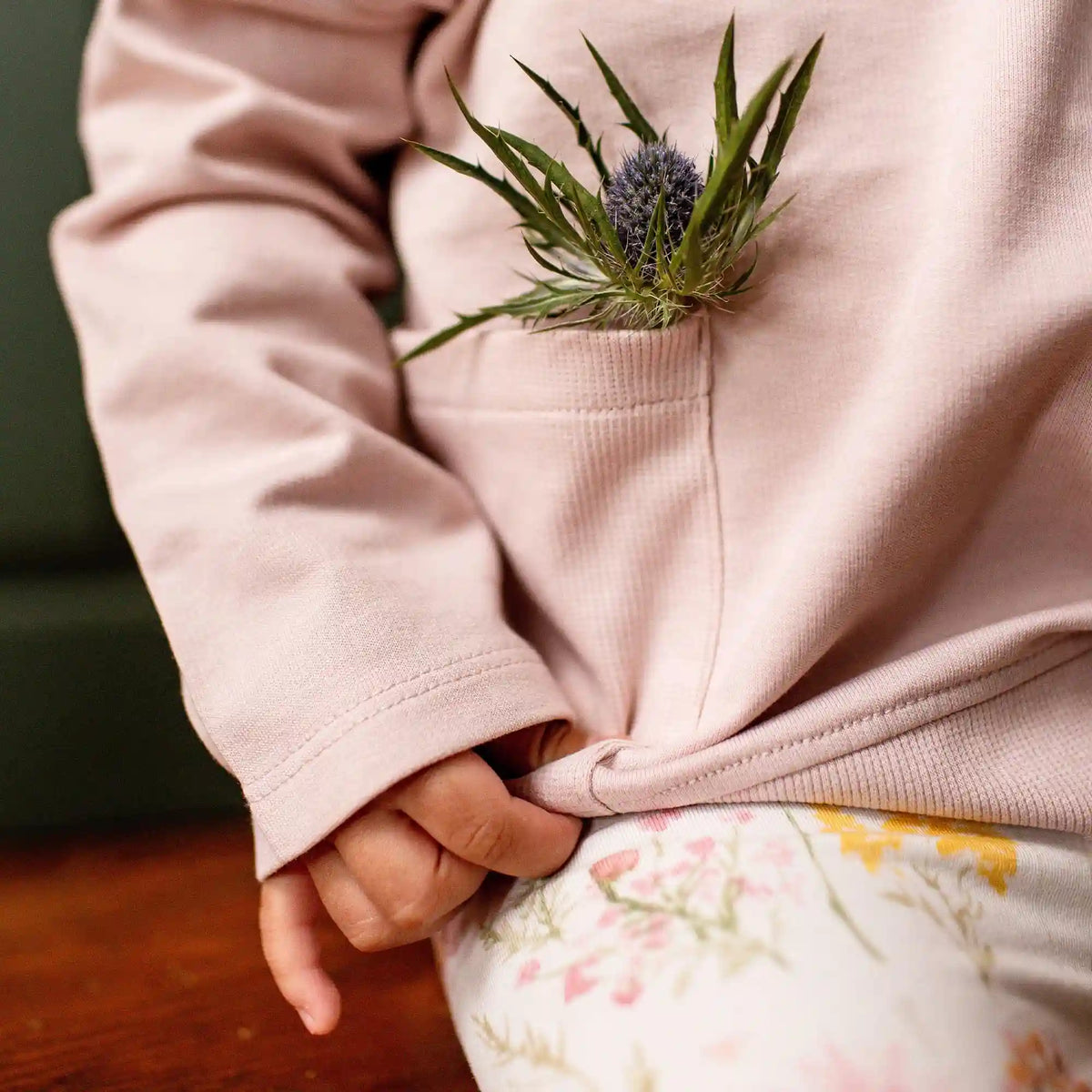 Boxy Pocket Organic Cotton Sweatshirt