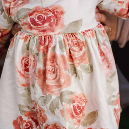 Autumn Rose Organic Cotton Tunic Set