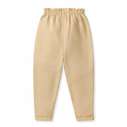 Organic Cotton Paperbag Patch Pant
