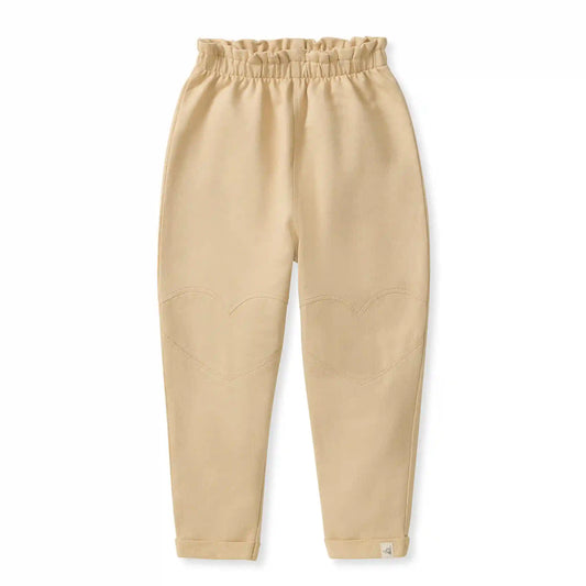 Organic Cotton Paperbag Patch Pant