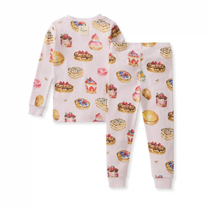 The Pastry Shop Organic Cotton Two-Piece Pajamas