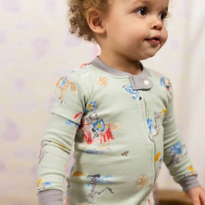 Knight & Dragons Organic Cotton Two-Piece Pajamas