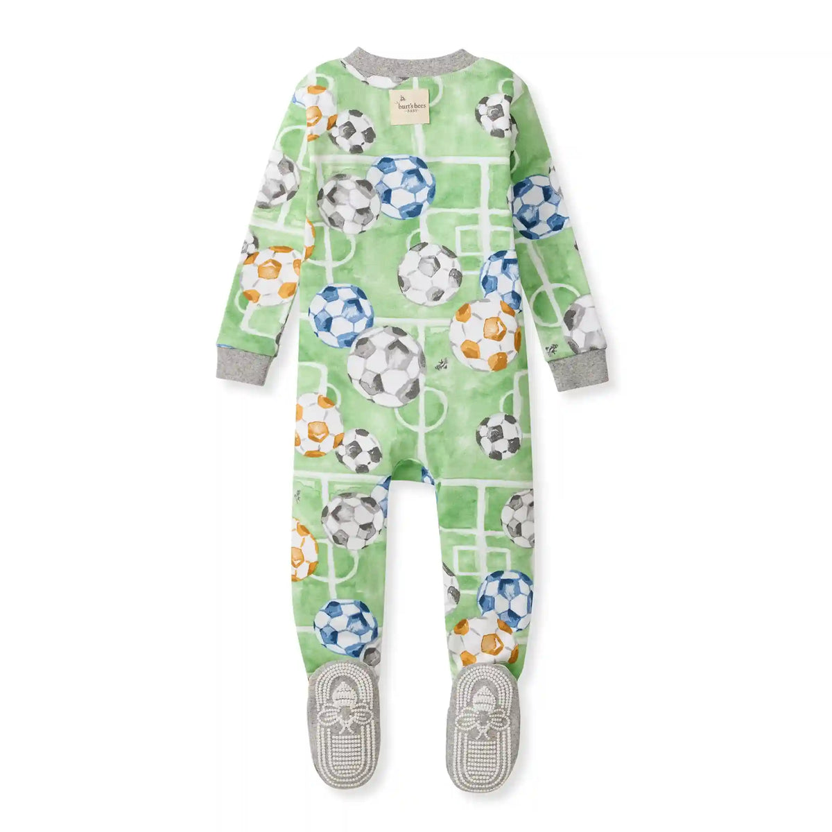 Soccer Field Organic Cotton Sleeper
