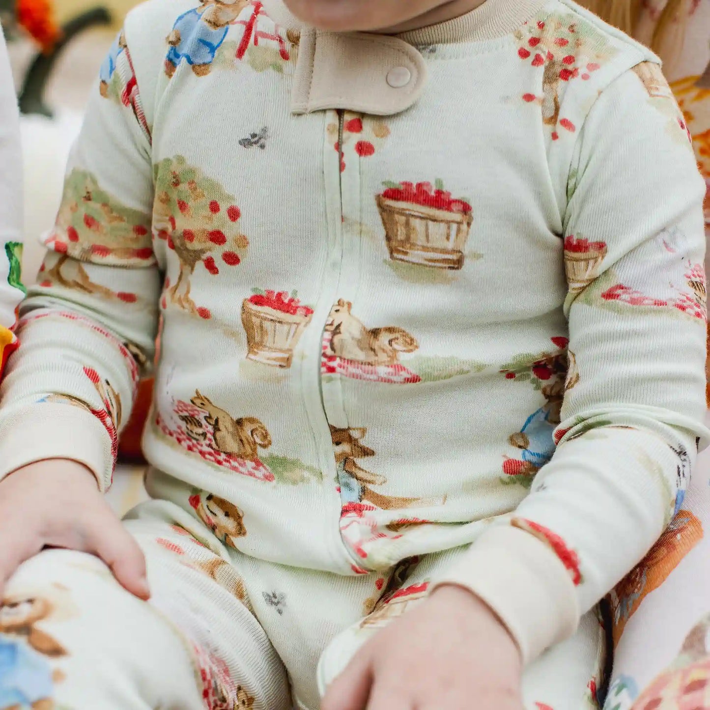 On The Orchard Organic Cotton Footed Sleeper