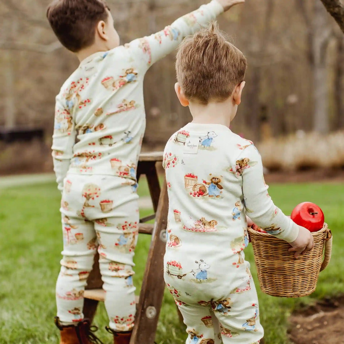 On The Orchard Organic Cotton Footed Sleeper