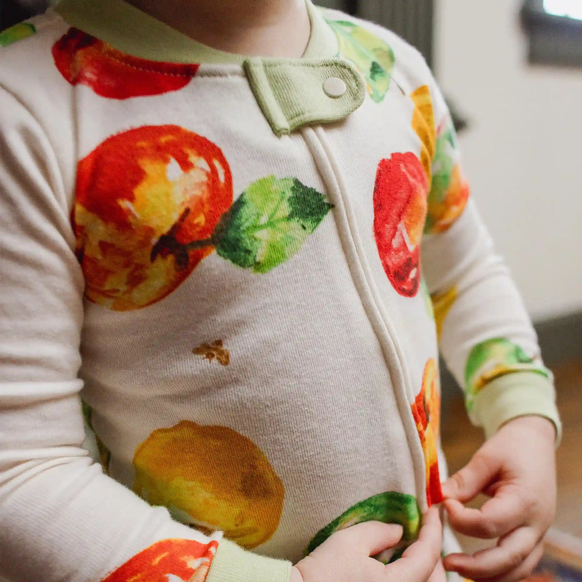 Apple Picking Organic Cotton Footed Sleep & Play