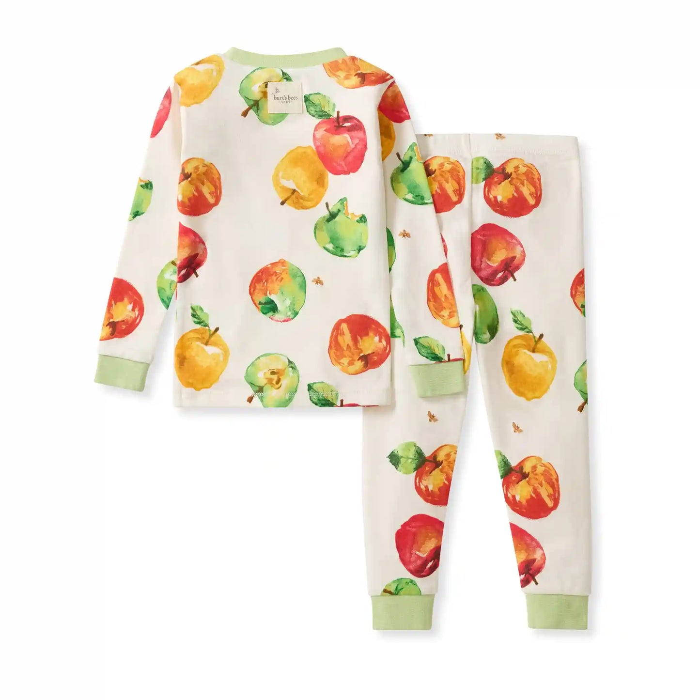 Apple Picking Organic Cotton Two-Piece Pajamas