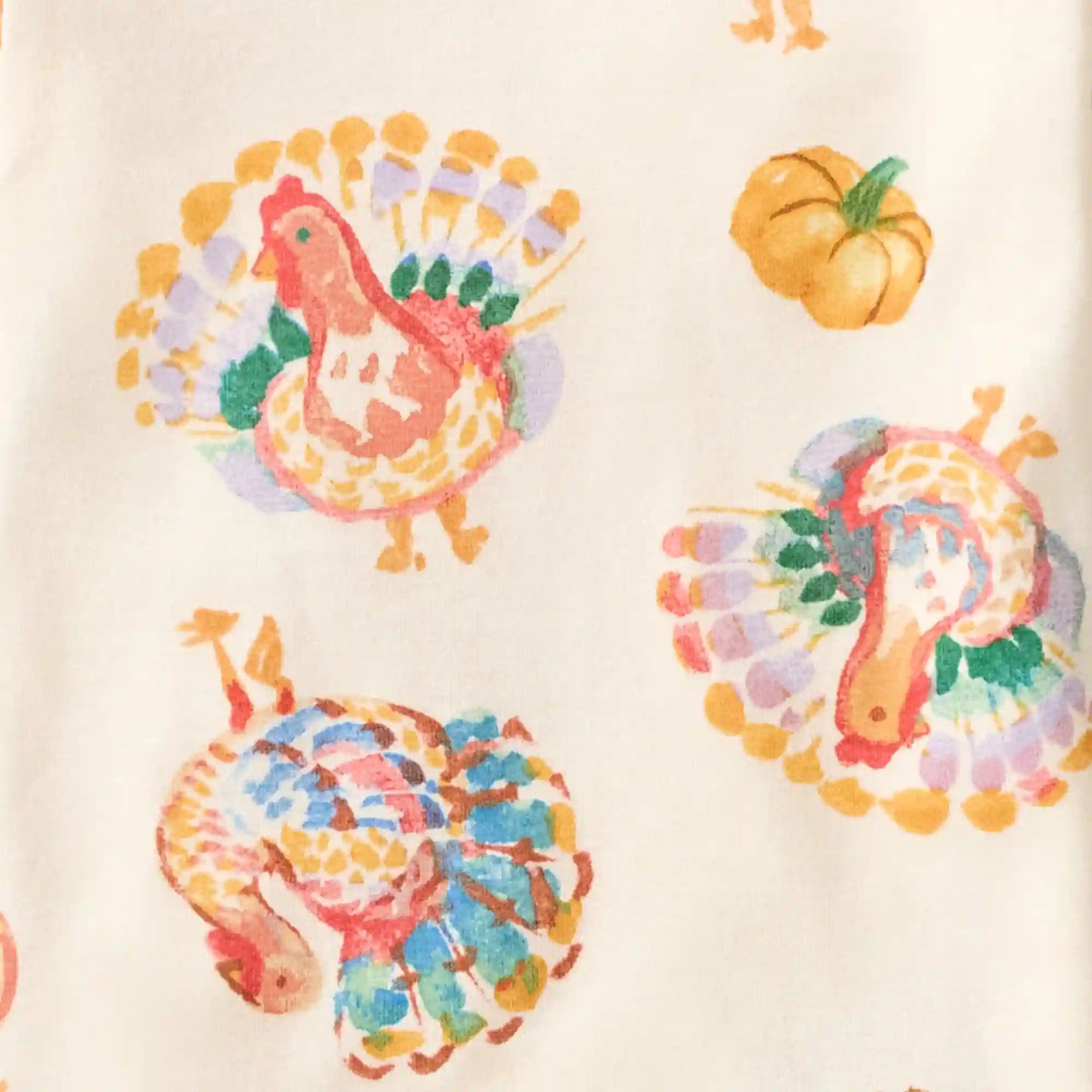 Turkey Day Organic Cotton Footed Sleep & Play