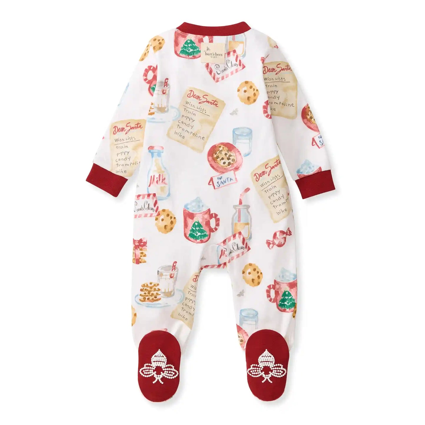 Cookies For Santa Family Matching Organic Cotton Sleep & Play