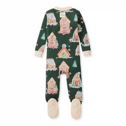 Gingerbread Houses Family Matching Organic Cotton Sleeper
