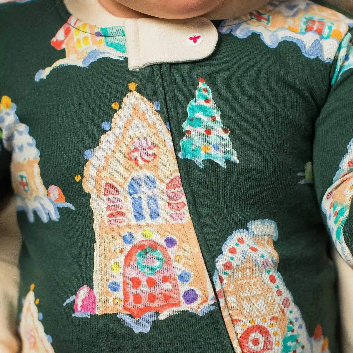 Gingerbread Houses Family Matching Organic Cotton Sleep & Play