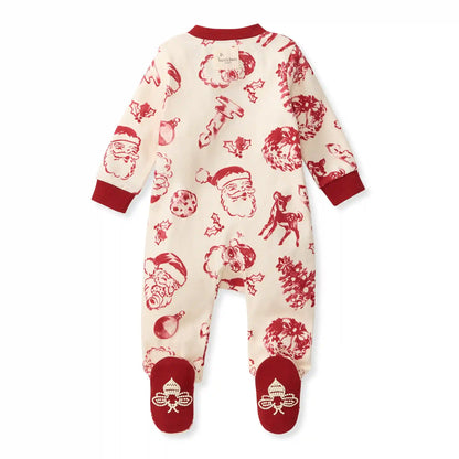 Nostalgic Christmas Family Matching Organic Cotton Sleep & Play
