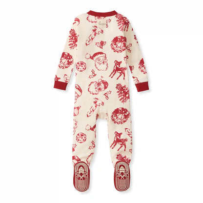 Nostalgic Christmas Family Matching Organic Cotton Sleeper