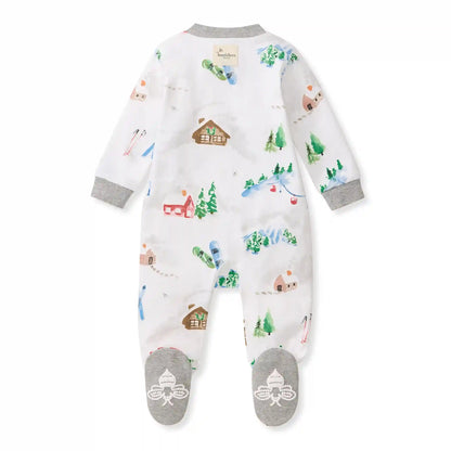 Ski Slopes Family Matching Organic Cotton Sleep & Play