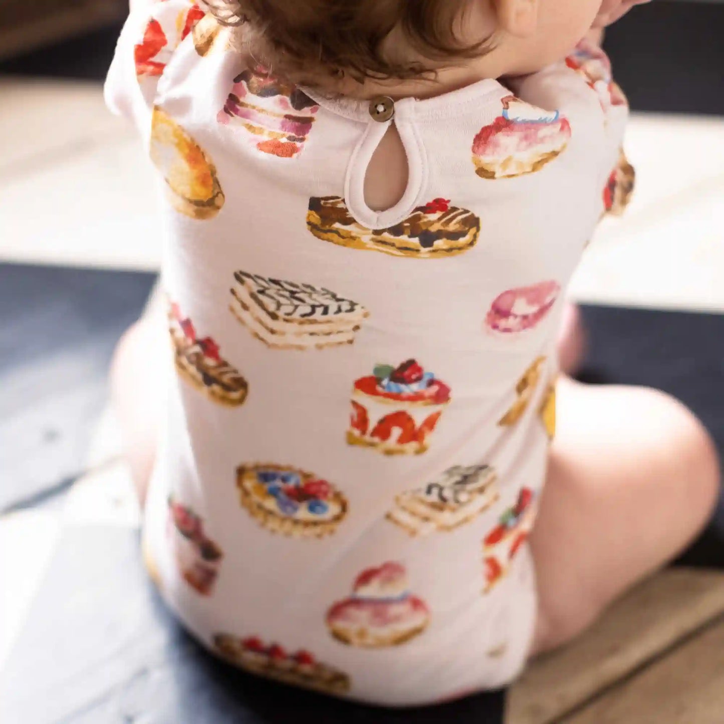 3-Pack Pastry Shop & Pretty Princess Baby Girl Bodysuits