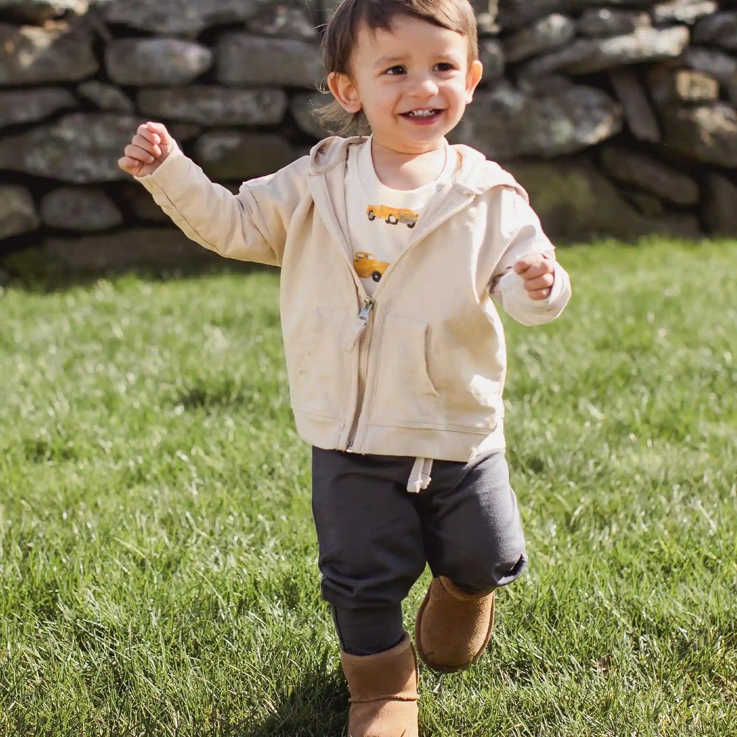 Burt's Truck Jacket, Bodysuit & Pant 3 Piece Set