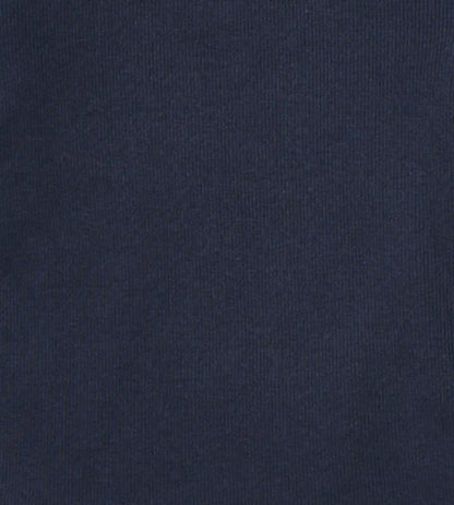 Solid Rib Organic Cotton Two-Piece Pajamas - Midnight