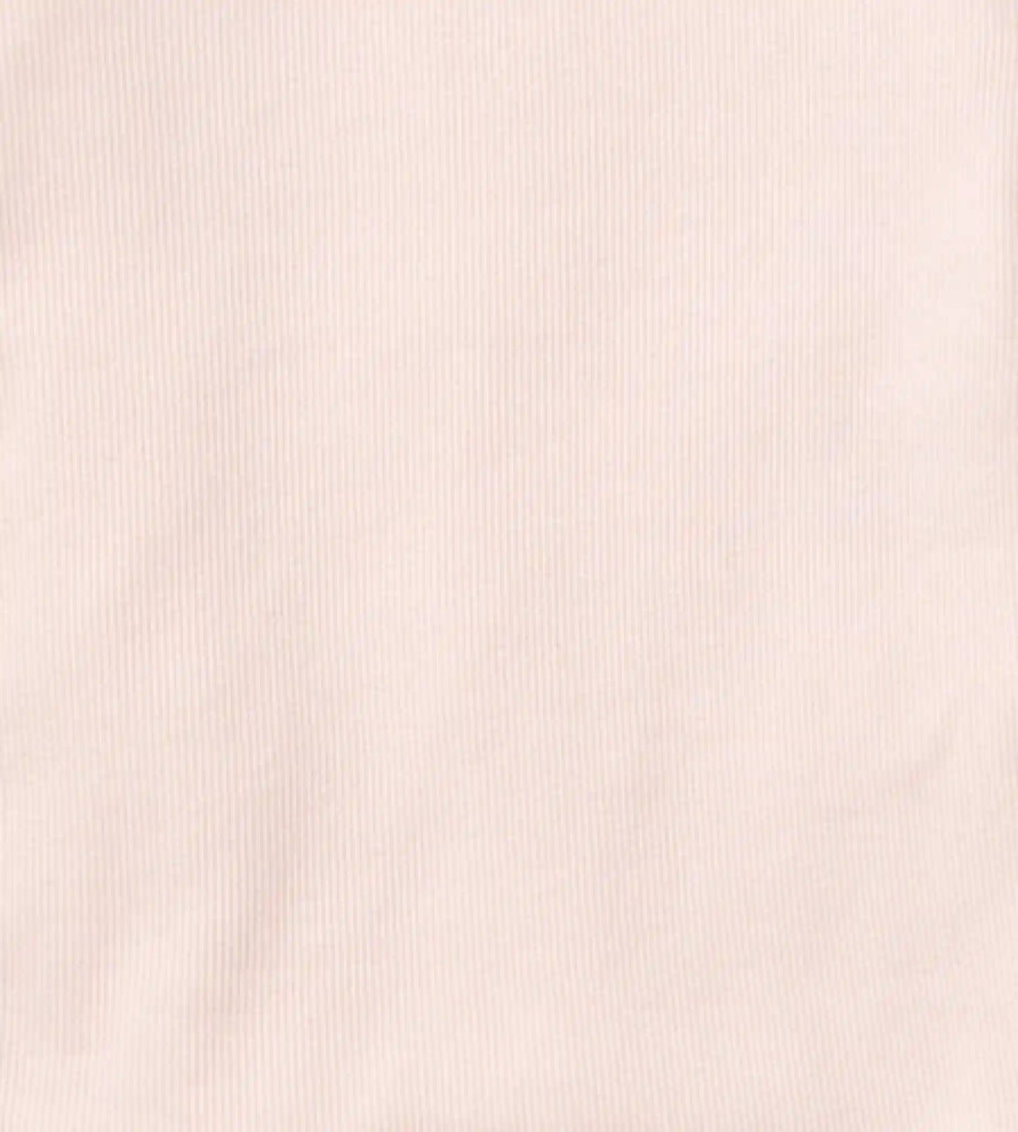 Solid Rib Organic Cotton Sleeper - Ranunculus