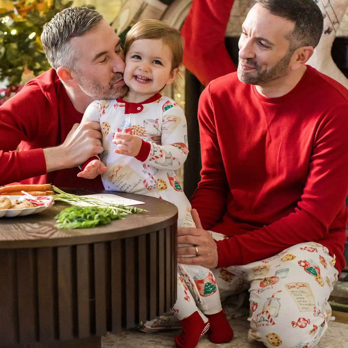 Cookies For Santa Family Matching Organic Cotton Men's PJ Set