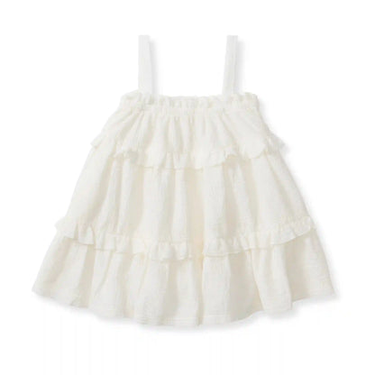 Honeycomb Muslin Dress