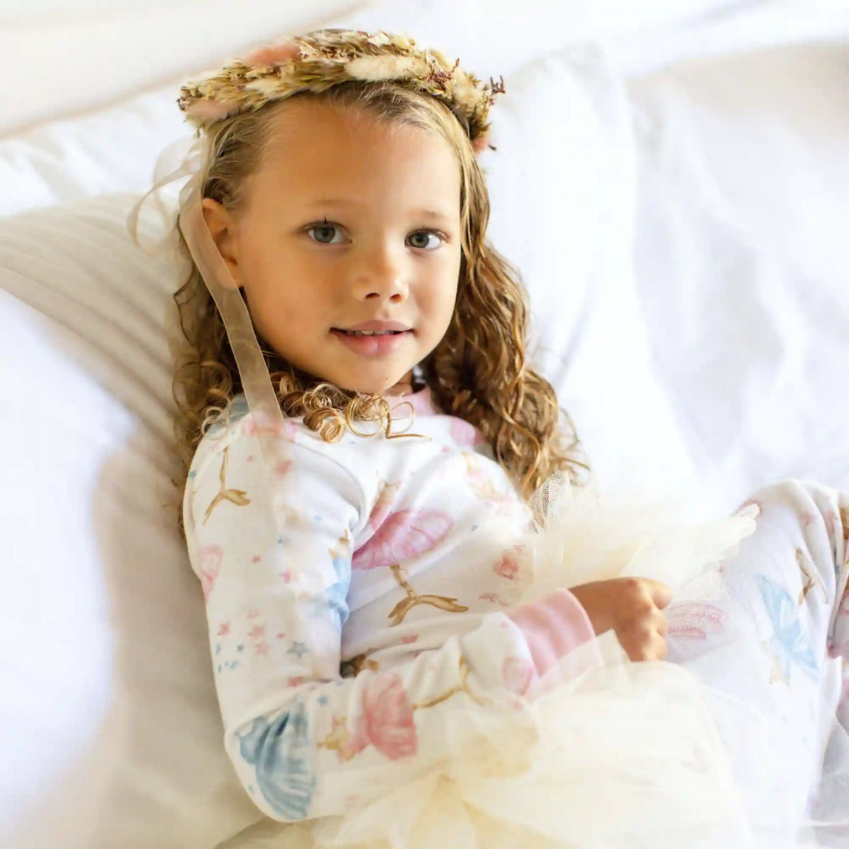 Let's Play Dress Up Organic Cotton Two-Piece Pajamas