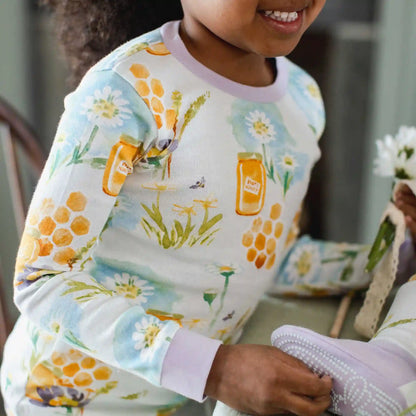 Wild Honey Organic Cotton Two-Piece Pajamas