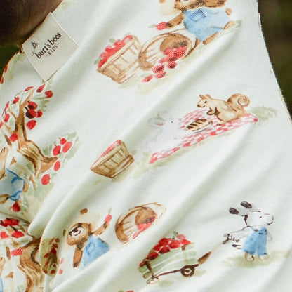 On The Orchard Organic Cotton Footed Sleep & Play